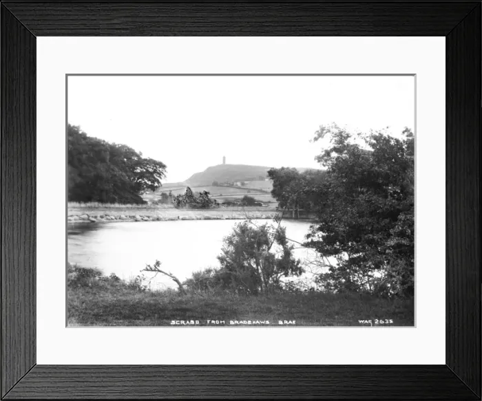 Framed Print : Scrabo from Bradeshaws Brae Framed Print : Scrabo from Bradeshaws Brae