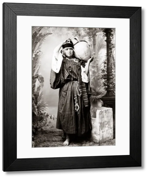 Framed Print : Bedouin woman, Tunis, Tunisia, circa 1890 Framed Print : Bedouin woman, Tunis, Tunisia, circa 1890