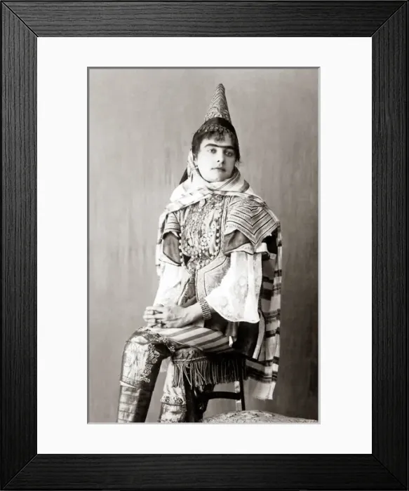 Framed Print : Jewish woman, Tunisia, circa 1890 Framed Print : Jewish woman, Tunisia, circa 1890