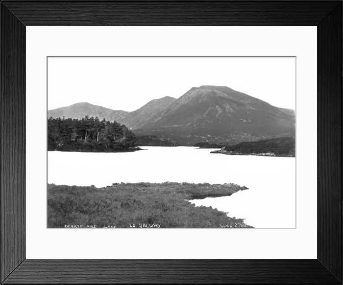 Framed Print : Derryclare Lake, Co. Galway Framed Print : Derryclare Lake, Co. Galway