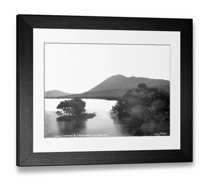 Framed Print : Lough Corrib and Leckayrea, Co. Galway Framed Print : Lough Corrib and Leckayrea, Co. Galway