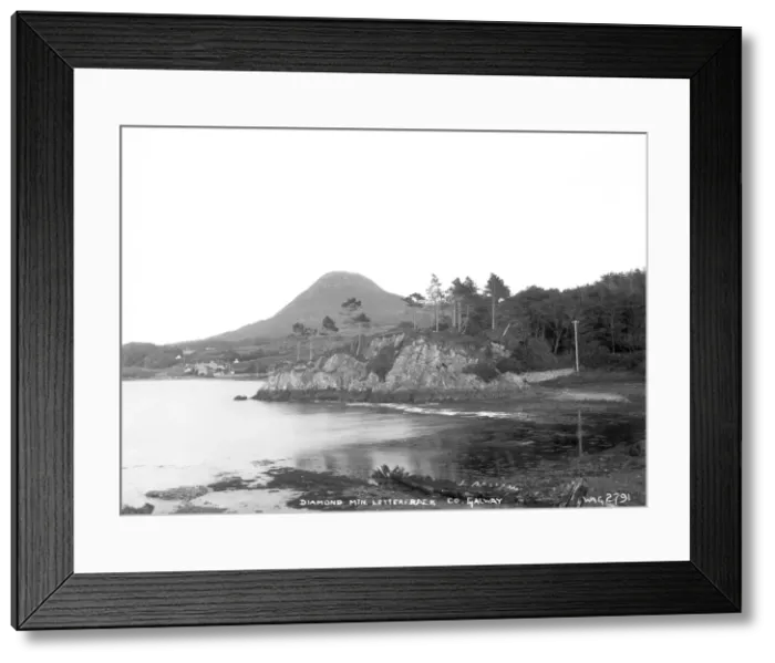 Framed Print : Diamond Mountain. Letterfrack, Co. Galway Framed Print : Diamond Mountain. Letterfrack, Co. Galway