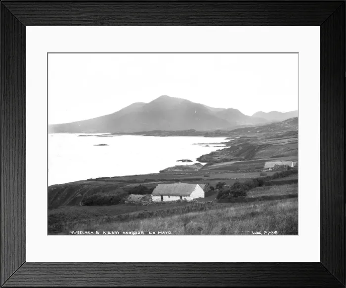 Framed Print : Mweelrea and Killery Harbour, Co. Mayo Framed Print : Mweelrea and Killery Harbour, Co. Mayo