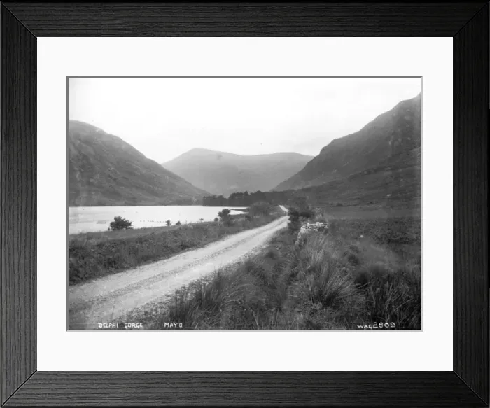 Framed Print : Delphi Gorge, Mayo Framed Print : Delphi Gorge, Mayo