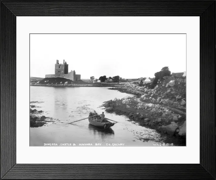 Framed Print : Dungora Castle and Kinvara Bay, Co. Galway Framed Print : Dungora Castle and Kinvara Bay, Co. Galway