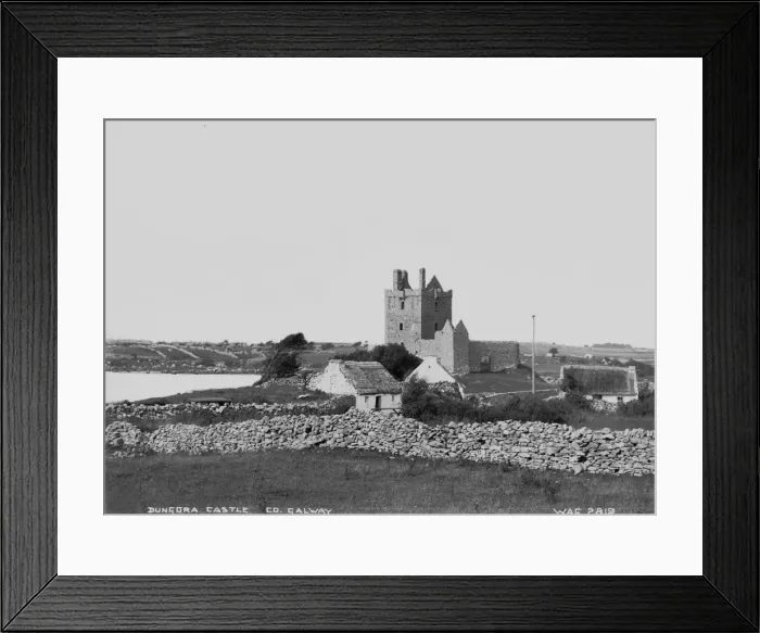 Framed Print : Dungora Castle, Co. Galway Framed Print : Dungora Castle, Co. Galway