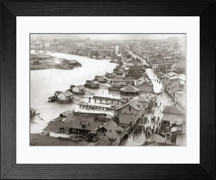 Framed Print : River view, Tiflis (Tblisi, Georgia) circa 1890 Framed Print : River view, Tiflis (Tblisi, Georgia) circa 1890