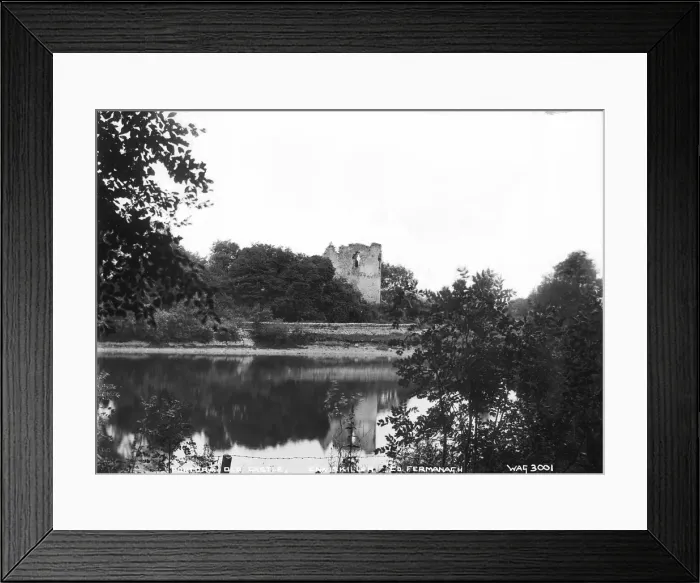 Framed Print : Portora Old Castle, Enniskillen, Co. Fermanagh Framed Print : Portora Old Castle, Enniskillen, Co. Fermanagh