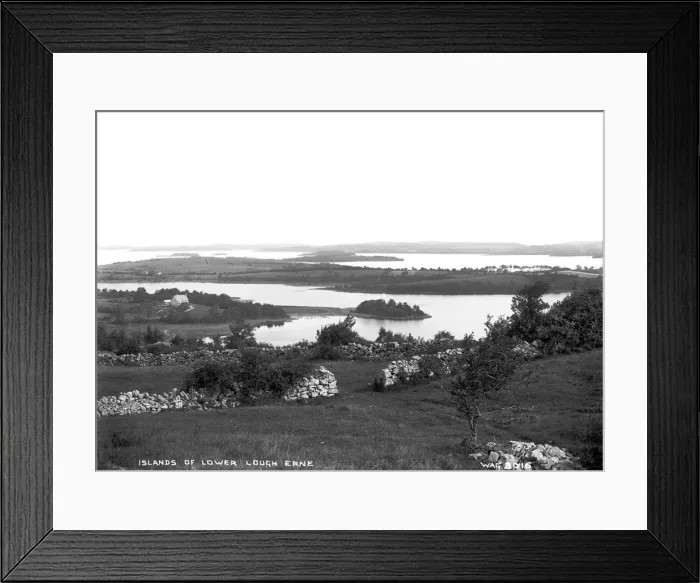 Framed Print : Islands of Lower Lough Erne Framed Print : Islands of Lower Lough Erne