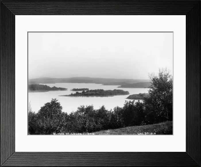 Framed Print : Islands of Lower Lough Erne Framed Print : Islands of Lower Lough Erne