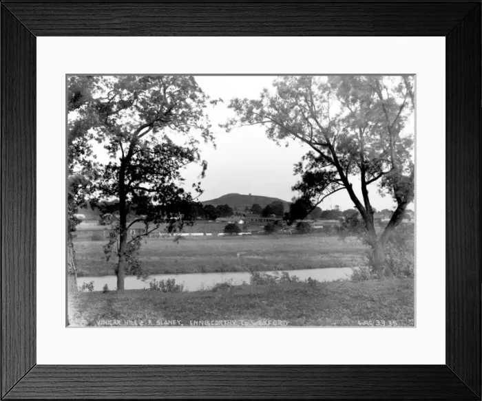 Framed Print : Vinegar Hill and R. Slaney, Enniscorthy, Co. Wexford Framed Print : Vinegar Hill and R. Slaney, Enniscorthy, Co. Wexford