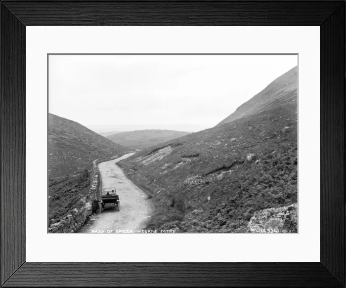Framed Print : Pass of Spelga, Mourne Mountains Framed Print : Pass of Spelga, Mourne Mountains