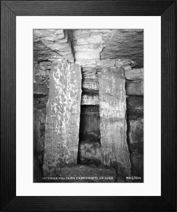 Framed Print : Interior, No. I. Cairn, Carrowkeel, Co. Sligo Framed Print : Interior, No. I. Cairn, Carrowkeel, Co. Sligo