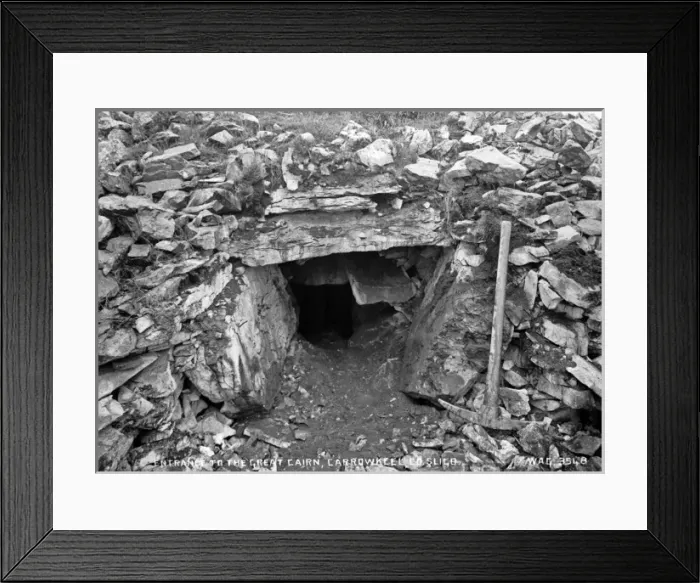 Framed Print : Entrance to the Great Cairn, Carrowkeel, Co. Sligo Framed Print : Entrance to the Great Cairn, Carrowkeel, Co. Sligo