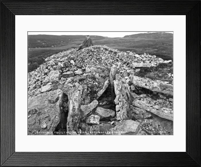 Framed Print : Entrance to Cist in the Long Cairn, Carrowkeel, Co. Sligo Framed Print : Entrance to Cist in the Long Cairn, Carrowkeel, Co. Sligo