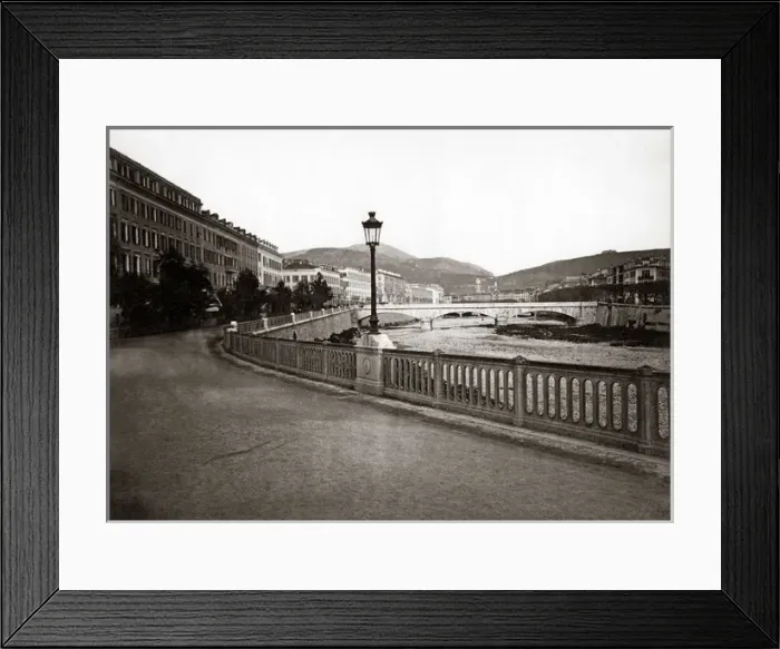 Framed Print : Nice, France, circa 1890 Framed Print : Nice, France, circa 1890