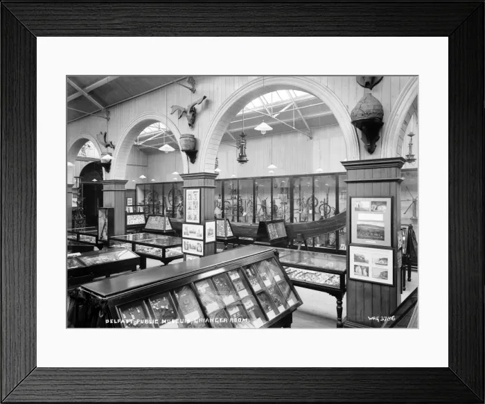 Framed Print : Belfast Public Museum, Grainger Room Framed Print : Belfast Public Museum, Grainger Room