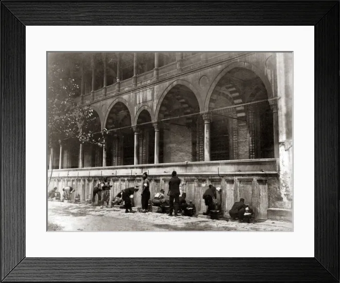Framed Print : Constantinople, (Istanbul) Turkey circa 1890 - Fountain Framed Print : Constantinople, (Istanbul) Turkey circa 1890 - Fountain