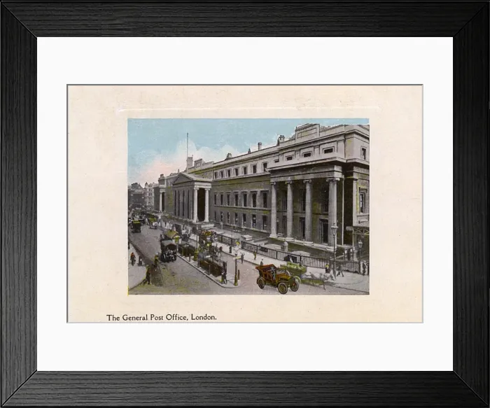 Framed Print : The General Post Office, London Framed Print : The General Post Office, London