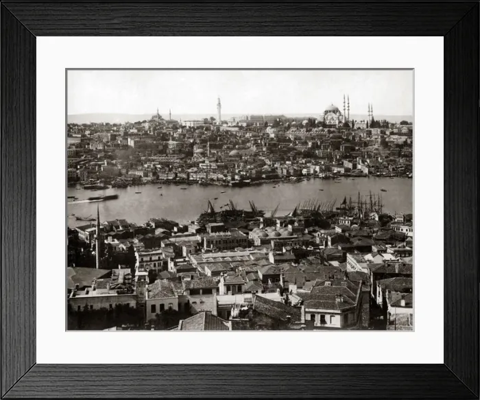 Framed Print : View of Constaninople, (Istanbul) Turkey, circa 1890 Framed Print : View of Constaninople, (Istanbul) Turkey, circa 1890