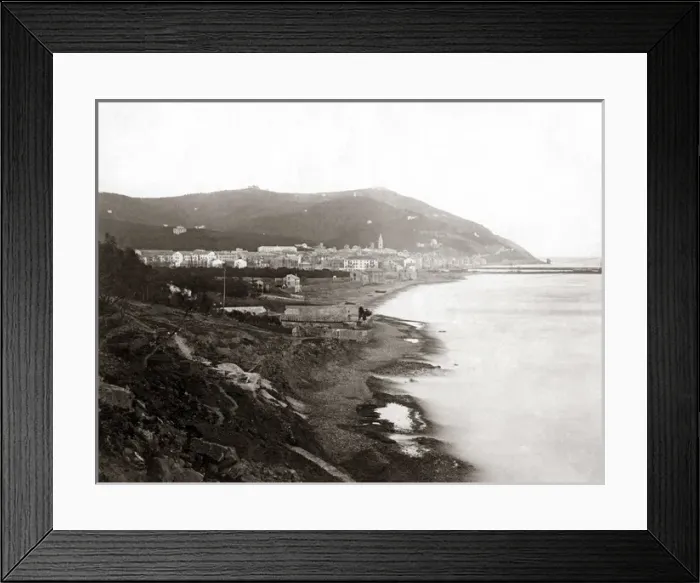 Framed Print : Oneglia (now part of Imperia), Italy, circa 1890 Framed Print : Oneglia (now part of Imperia), Italy, circa 1890