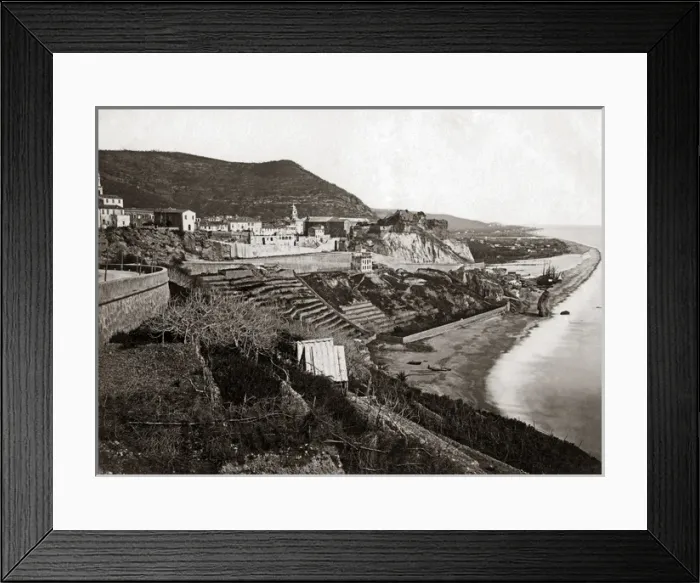 Framed Print : Ventimiglia, Italy, circa 1890 Framed Print : Ventimiglia, Italy, circa 1890