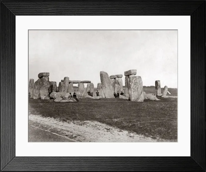 Framed Print : Stonehenge, circa 1880 Framed Print : Stonehenge, circa 1880