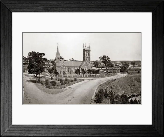 Framed Print : St Louis Cathedral, Fort de France, Martinique, circa 1900 Framed Print : St Louis Cathedral, Fort de France, Martinique, circa 1900