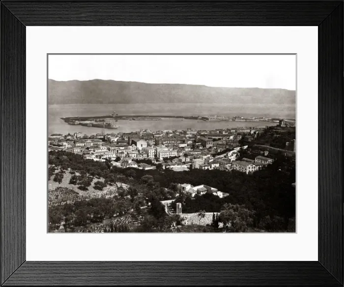 Framed Print : Messina, Italy, circa 1880s Framed Print : Messina, Italy, circa 1880s