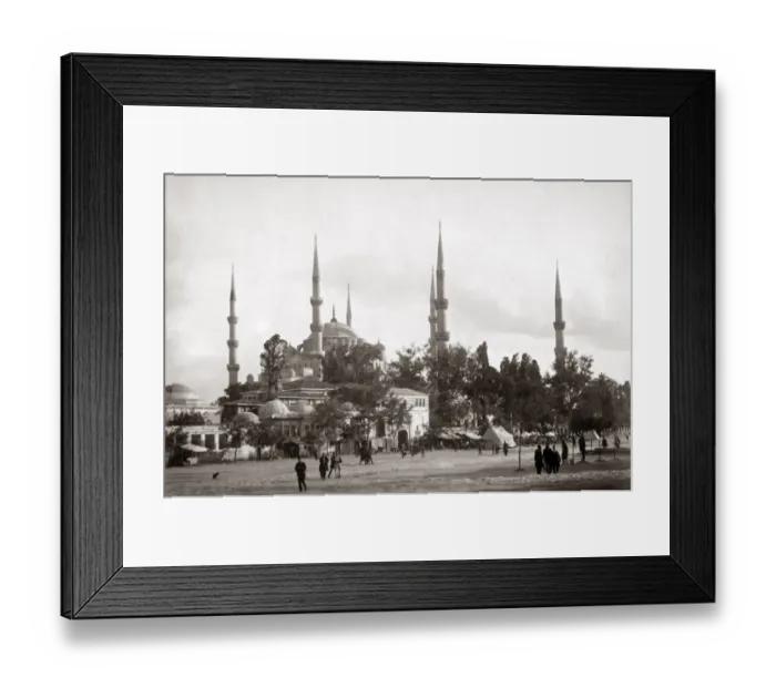Framed Print : Mosque of Sultan Ahmed, Constaintinople, (Istanbul) Turkey Framed Print : Mosque of Sultan Ahmed, Constaintinople, (Istanbul) Turkey
