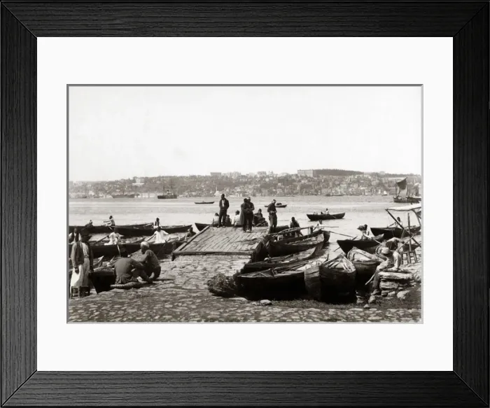 Framed Print : Waterfront, Constantinople, (Istanbul) Turkey Framed Print : Waterfront, Constantinople, (Istanbul) Turkey