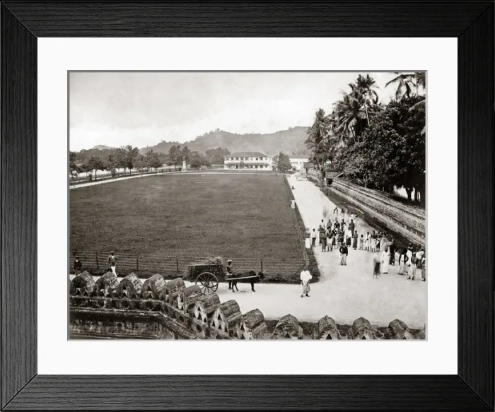 Framed Print : view at Kandy, Ceylon, circa 1880s Framed Print : view at Kandy, Ceylon, circa 1880s