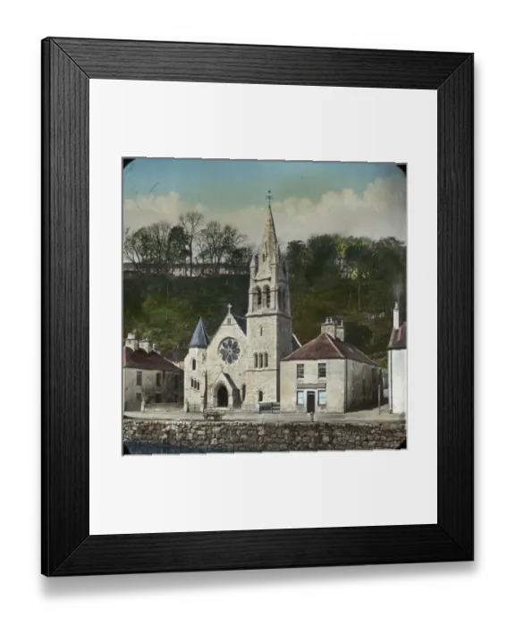 Framed Print : Free Church Tobermory Framed Print : Free Church Tobermory
