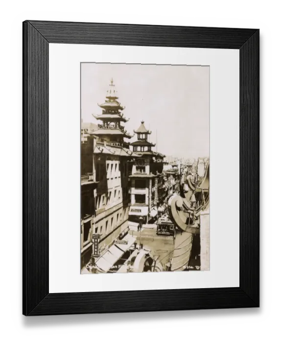 Framed Print : Chinatown, San Francisco Framed Print : Chinatown, San Francisco