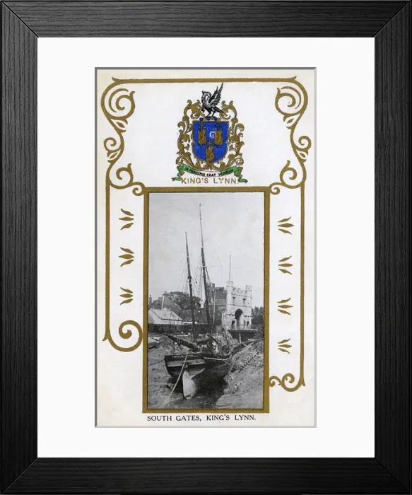 Framed Print : South Gates, Kings Lynn, Norfolk Framed Print : South Gates, Kings Lynn, Norfolk