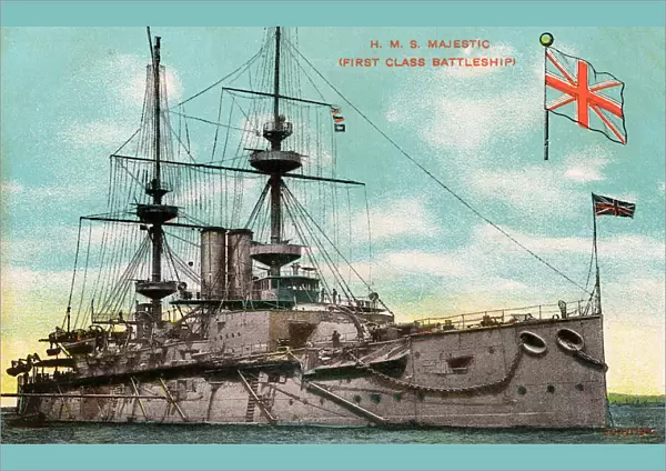 HMS Majestic - Battleship of the Royal Navy