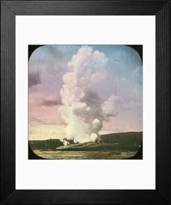 Framed Print : USA - Grand Geyser Yellowstone Park Framed Print : USA - Grand Geyser Yellowstone Park