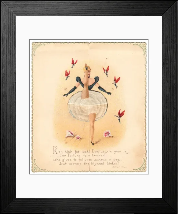 Framed Print : Inside a pop-up Christmas card Framed Print : Inside a pop-up Christmas card