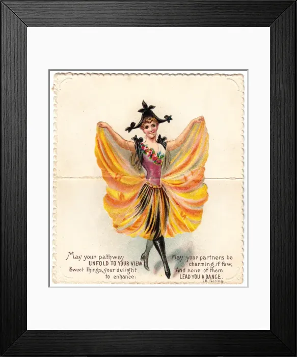 Framed Print : Inside a pop-up Christmas card Framed Print : Inside a pop-up Christmas card