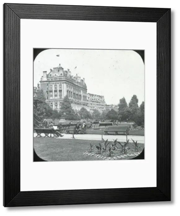 Framed Print : London, England - Cecil Hotel and Savoy Hotel Framed Print : London, England - Cecil Hotel and Savoy Hotel