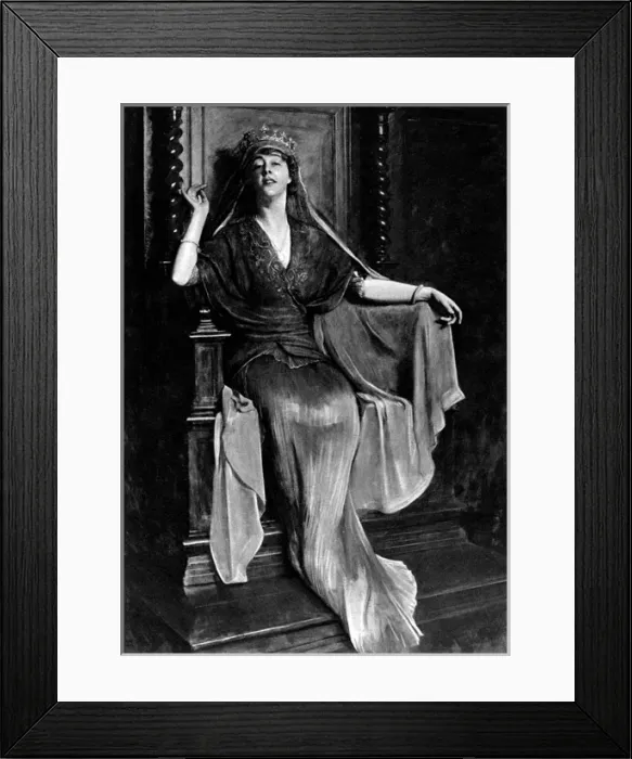 Framed Print : Daisy, Princess of Pless Framed Print : Daisy, Princess of Pless