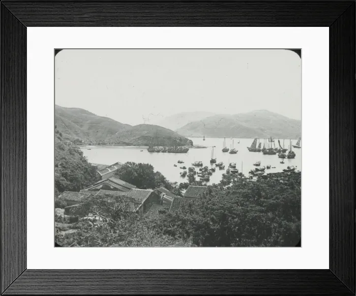 Framed Print : South China - Harbour Kowloon Framed Print : South China - Harbour Kowloon