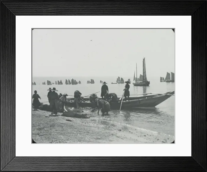 Framed Print : South China - Fishing Fleet Framed Print : South China - Fishing Fleet