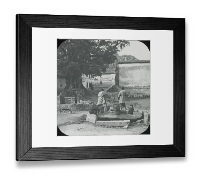 Framed Print : South China - Village Well Framed Print : South China - Village Well