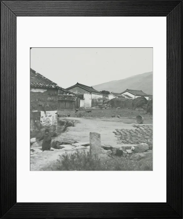 Framed Print : South China - Drying hides Framed Print : South China - Drying hides