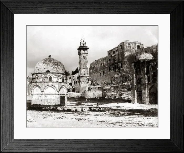 Framed Print : Jerusalem, circa 1870s