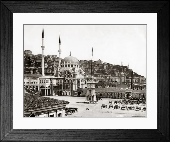 Framed Print : Constantinople (Istanbul) Turkey, circa 1890 - Artillery pie Framed Print : Constantinople (Istanbul) Turkey, circa 1890 - Artillery pie