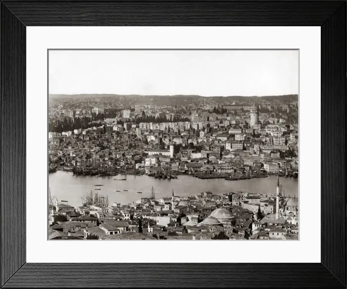 Framed Print : View across the Bosphorous, Constantinople (Istanbul) Turkey Framed Print : View across the Bosphorous, Constantinople (Istanbul) Turkey