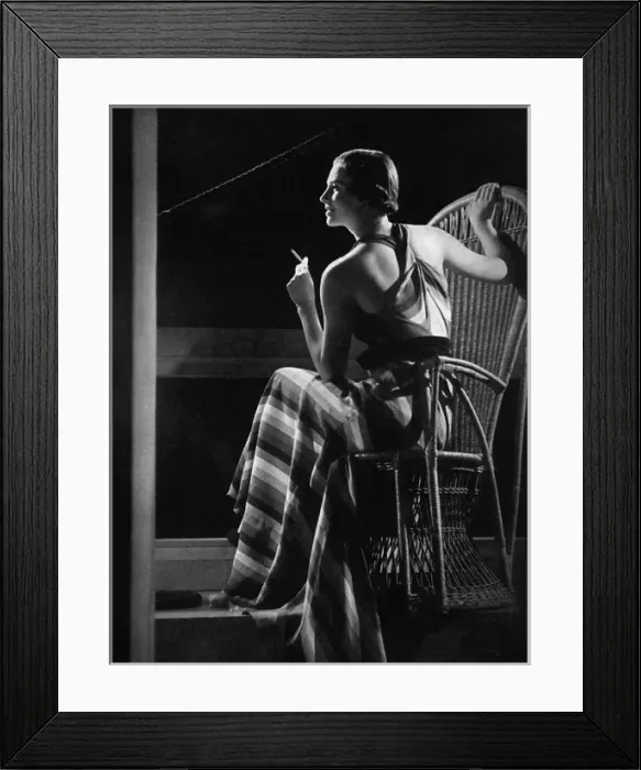 Framed Print : Evening dress for a cruise Framed Print : Evening dress for a cruise