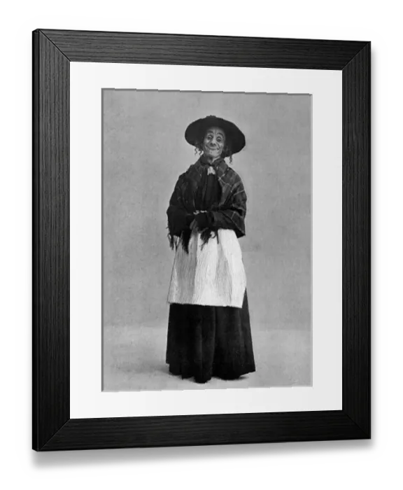 Framed Print : Dan Leno as Mother Goose Framed Print : Dan Leno as Mother Goose